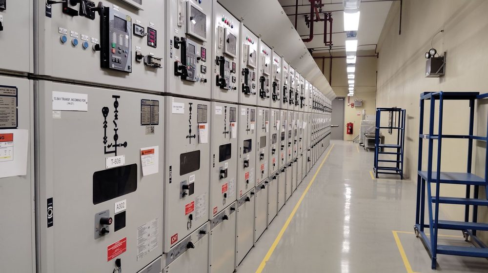 Commercial switchroom installation