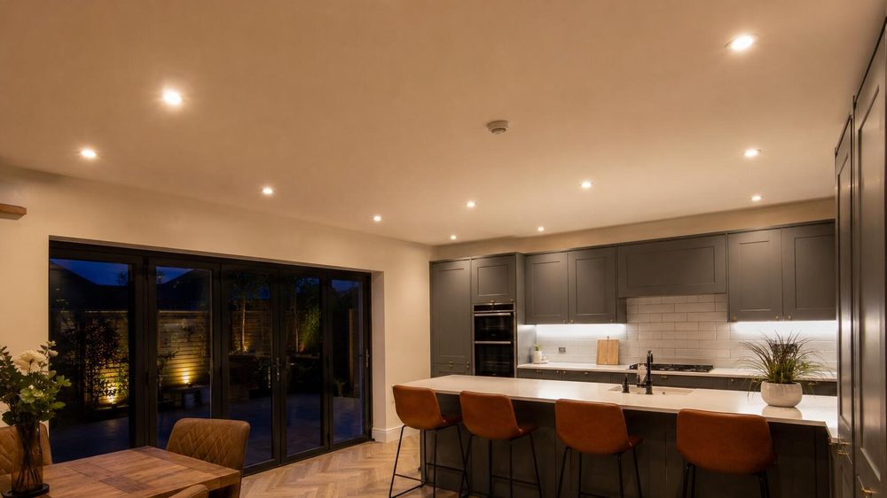 Domestic lighting installation