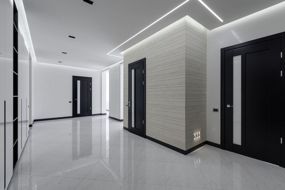 Office fit-out lighting and power